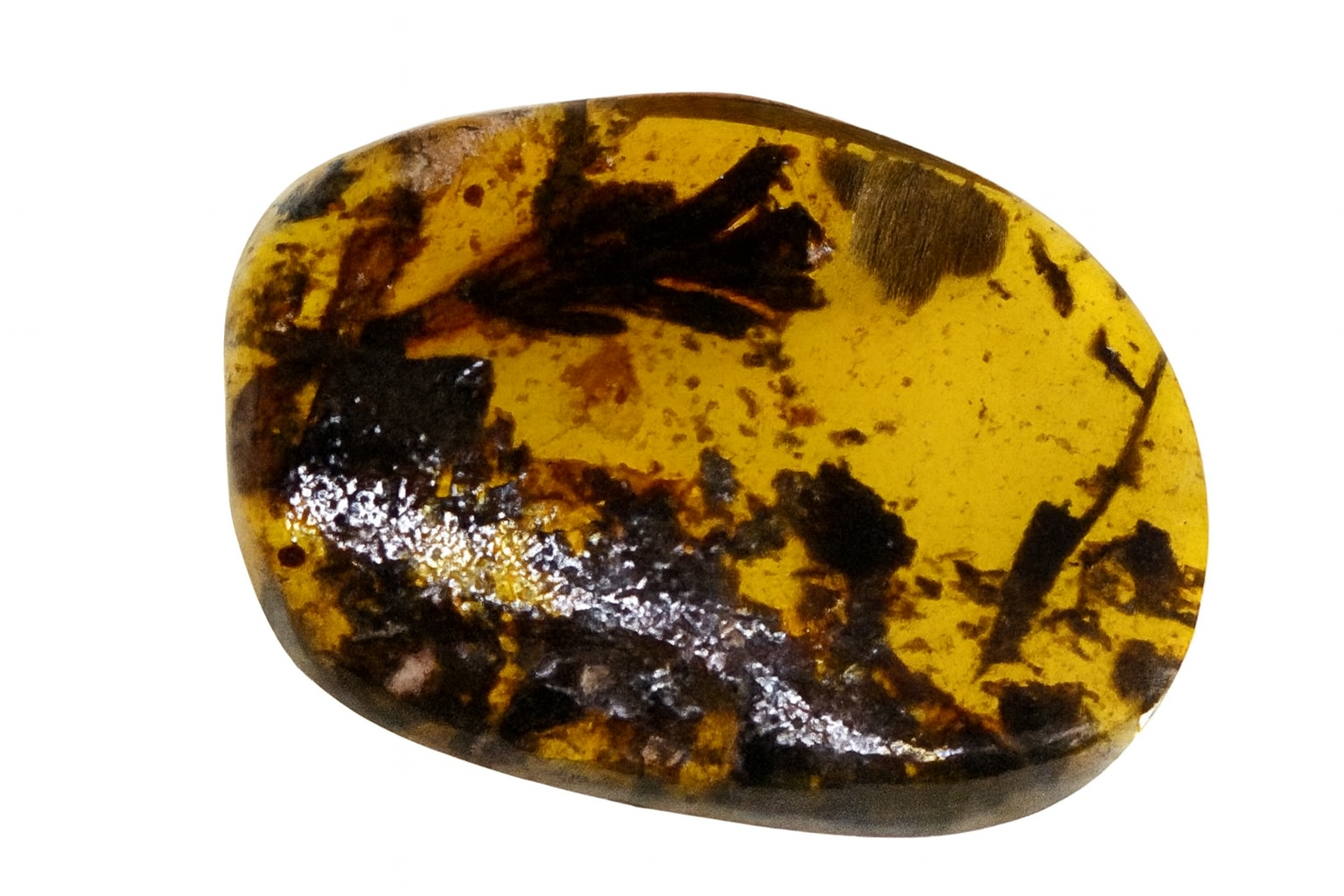 Amber.