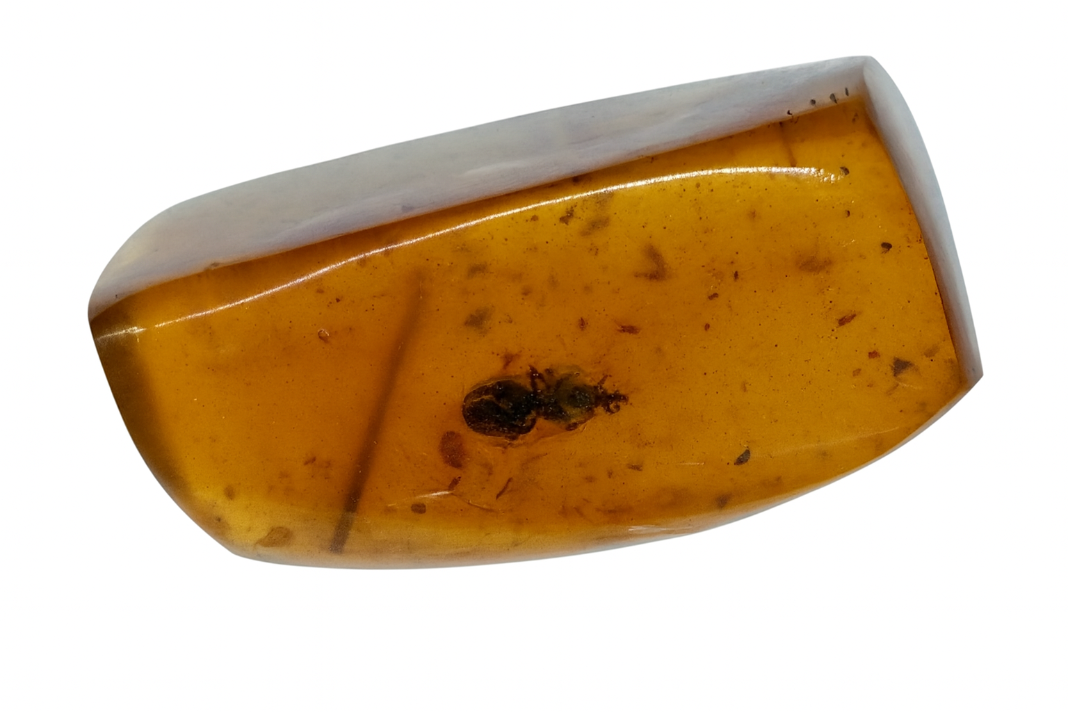 Amber.