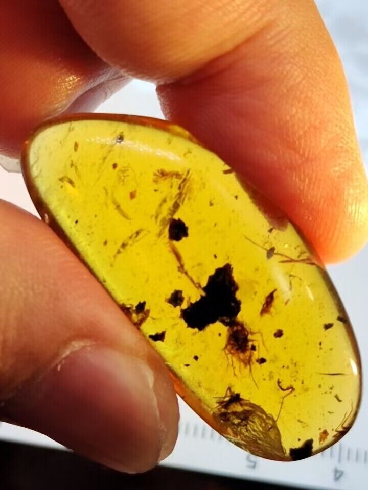 Amber.
