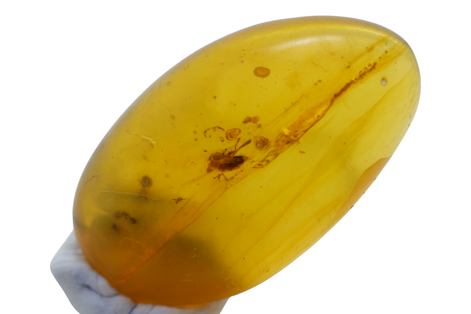 Amber.